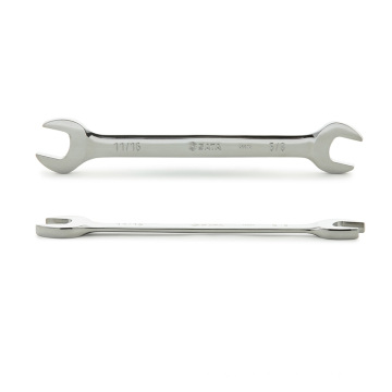 Full Polish Open End Wrench 1-1/8"x1-1/4" For Automobile Repairs